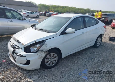 2015 Hyundai Accent Gls из США, поврежденный, VIN KMHCT4AE1FU797703